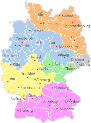 Deutschlandkarte