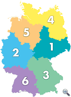 Vertriebsgebiete